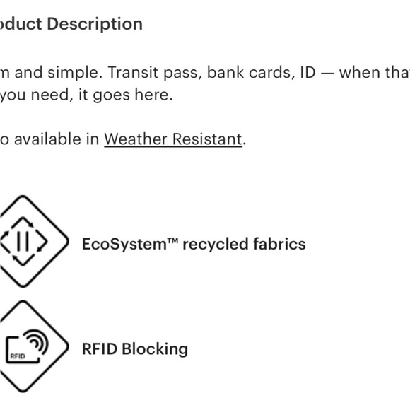 Herschel “Charlie” Card Holder - Picture 4 of 4